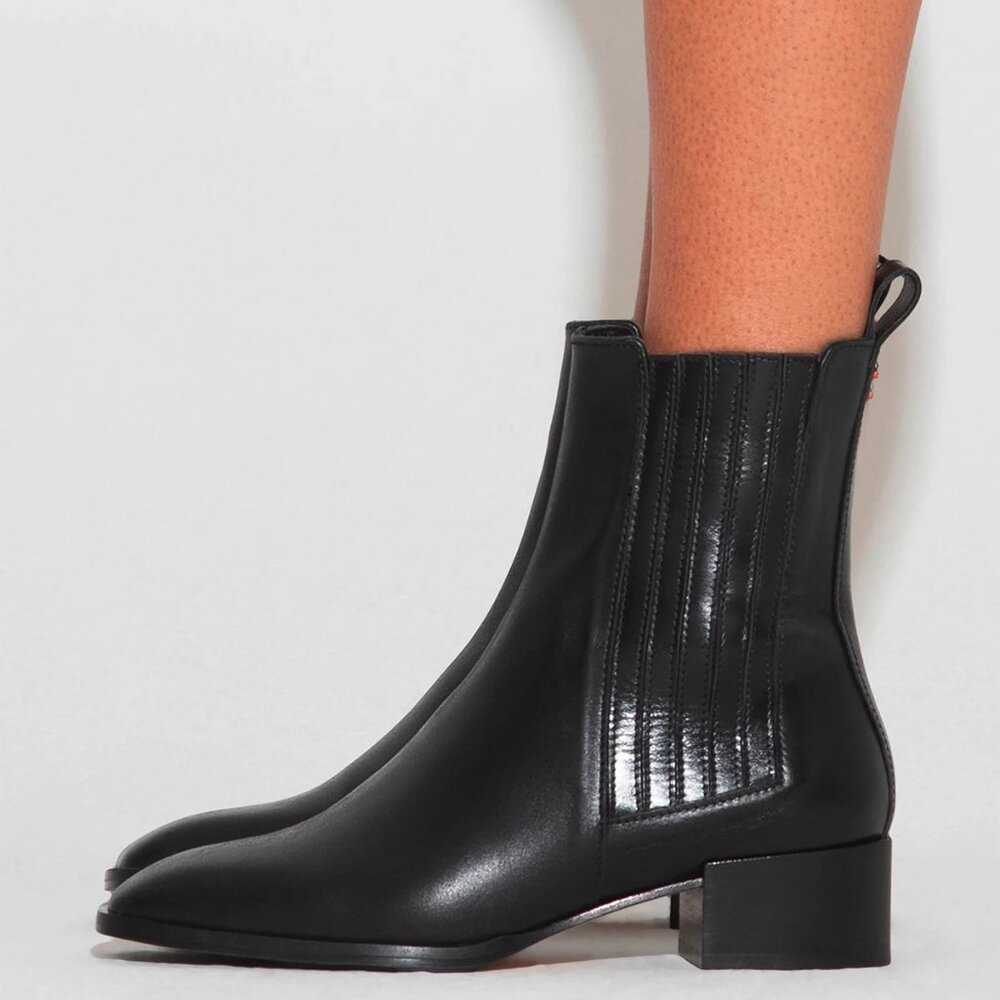 Aeyde Neil Leather Ankle Boots